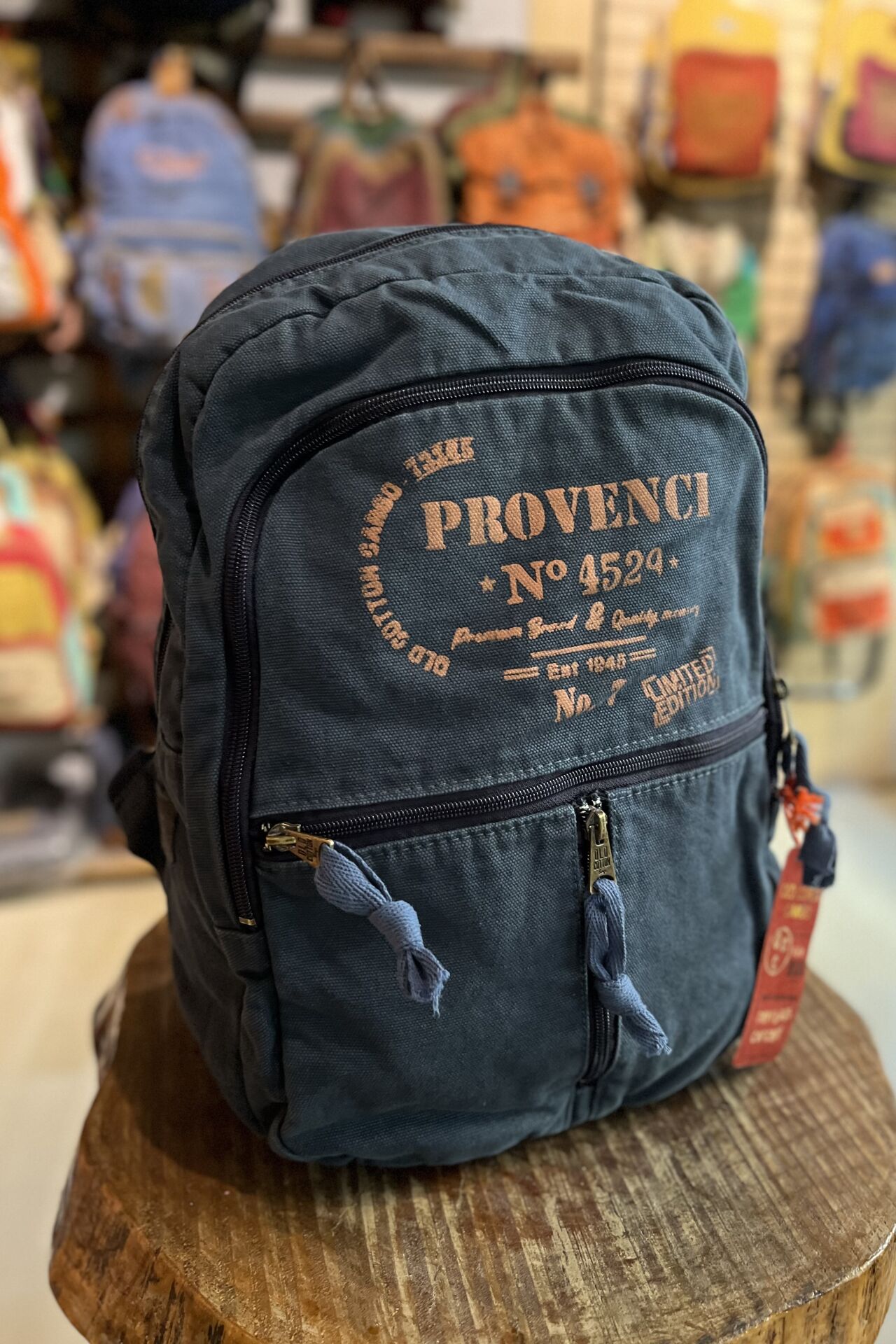 Old Cotton Nicola Çanta-Lacivert