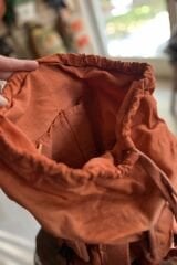 Old Cotton Ahtapot Çanta-Turuncu