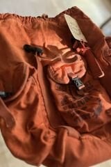 Old Cotton Ahtapot Çanta-Turuncu