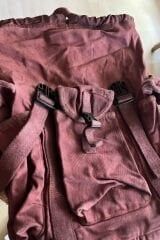 Old Cotton Ahtapot Çanta-Bordo