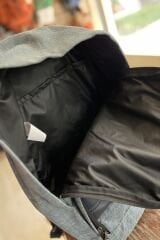 Old Cotton Komor Çanta-Mavi Kırçıllı