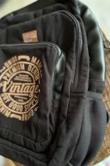 Old Cotton Revilla Çanta-Siyah