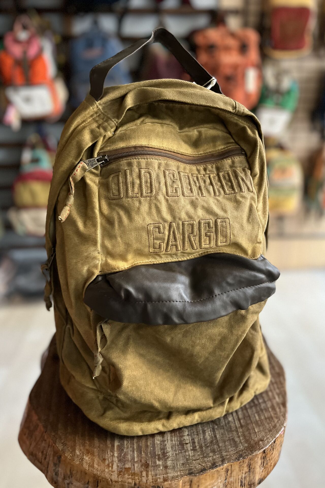 Old Cotton Dukha Çanta-Camel