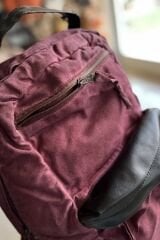 Old Cotton Dukha Çanta-Bordo