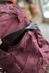 Old Cotton Dukha Çanta-Bordo