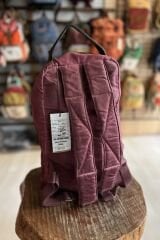 Old Cotton Dukha Çanta-Bordo Kabartmalı