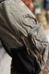 Old Cotton North Docato Çanta-Haki