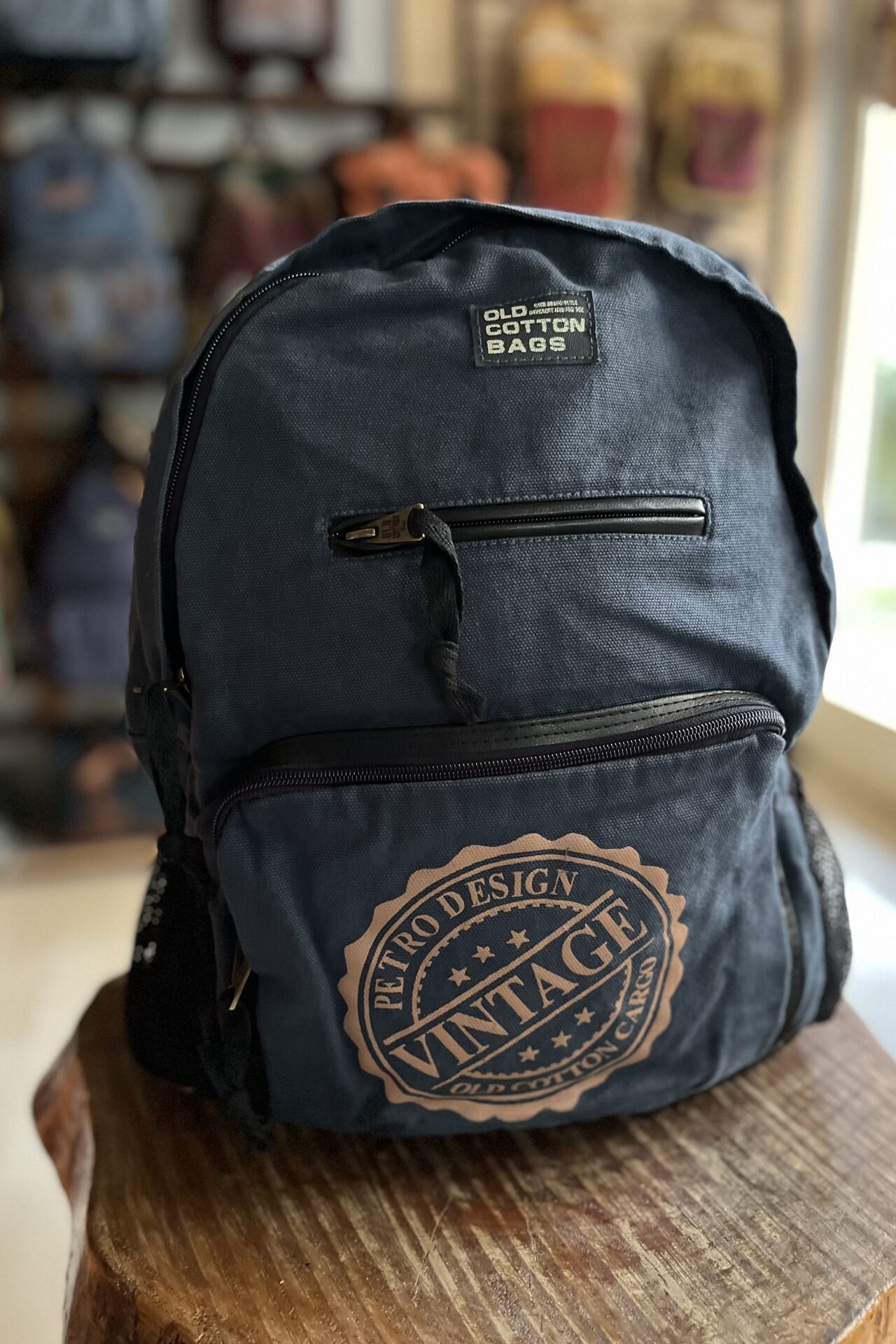 Old Cotton North Docato Çanta-Mavi