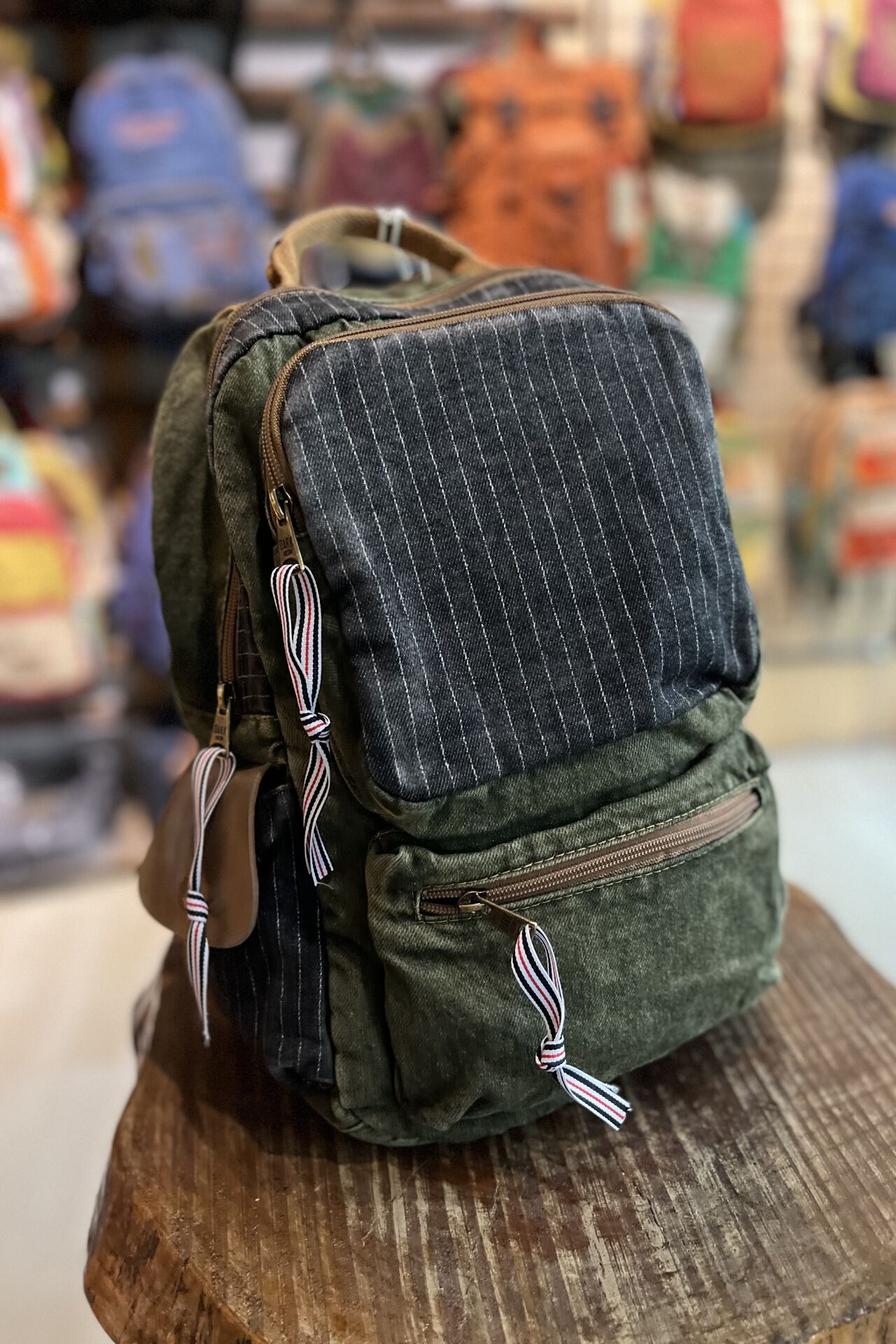 Dark Cotton Oliver Çanta-Kot Haki