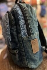 Dark Cotton Oliver Çanta-Kot Desenli