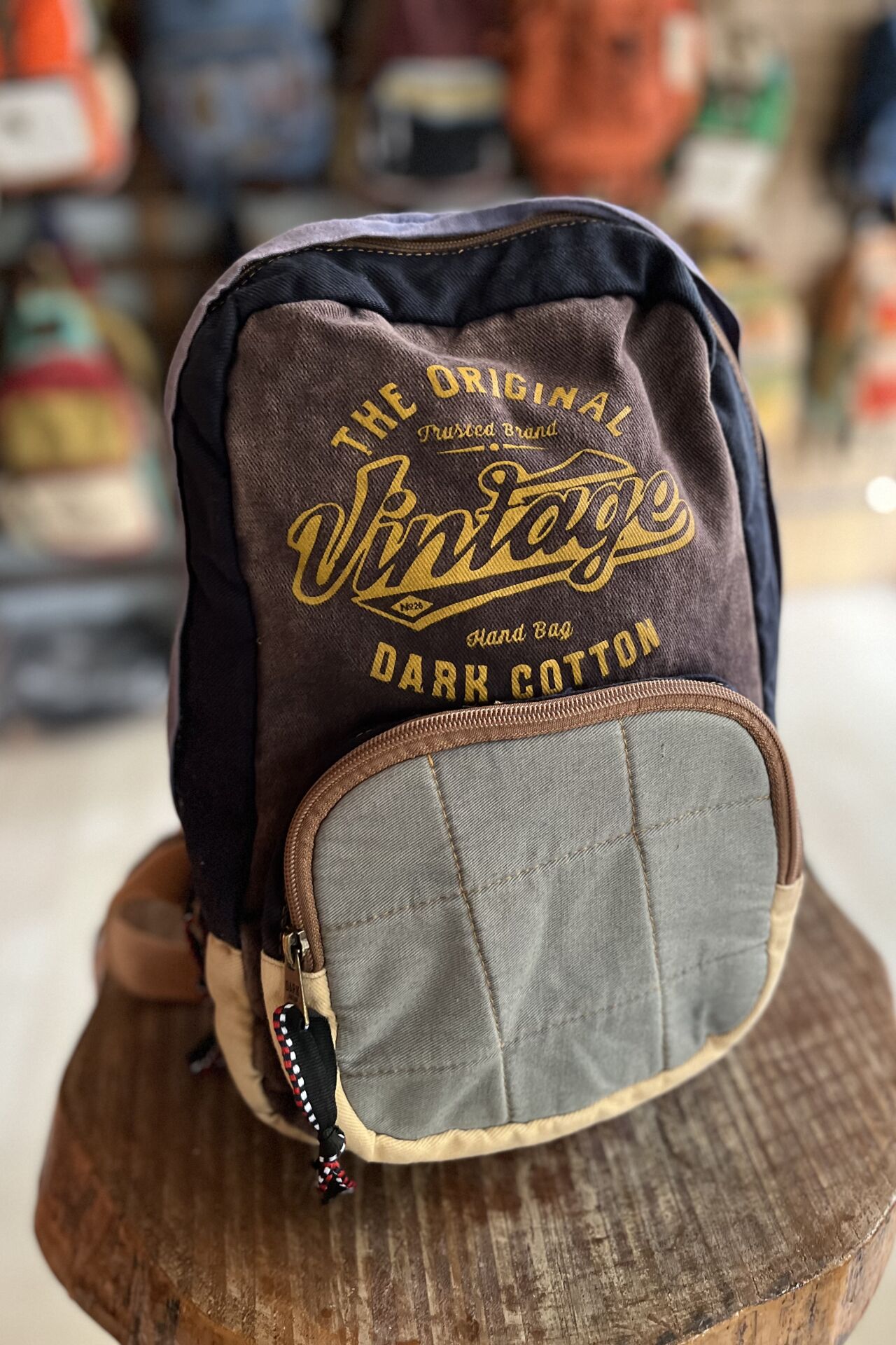 Dark Cotton Mubia Çanta