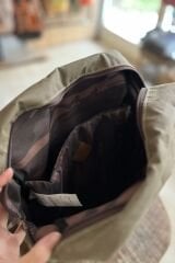 Old Cotton Kuito Su Geçirmez Çanta-Kahve