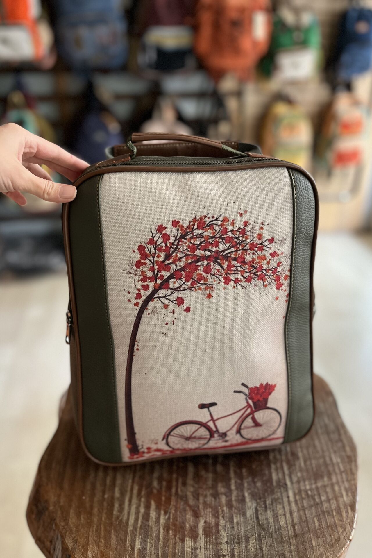 Denis Çanta-Haki Bisiklet