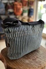 Dark Cotton Mulater-Çizgili Kot