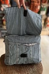 Dark Cotton Mulater-Çizgili Kot