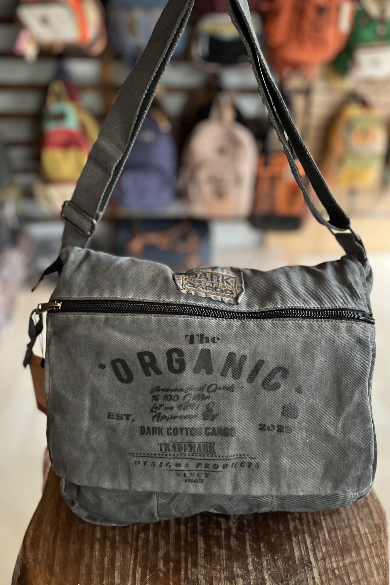 Dark Cotton Mulater-Gri