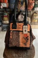 Dark Cotton Şangay-Desenli