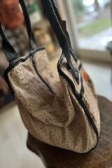 Dark Cotton Şangay-Puantiyeli Lale