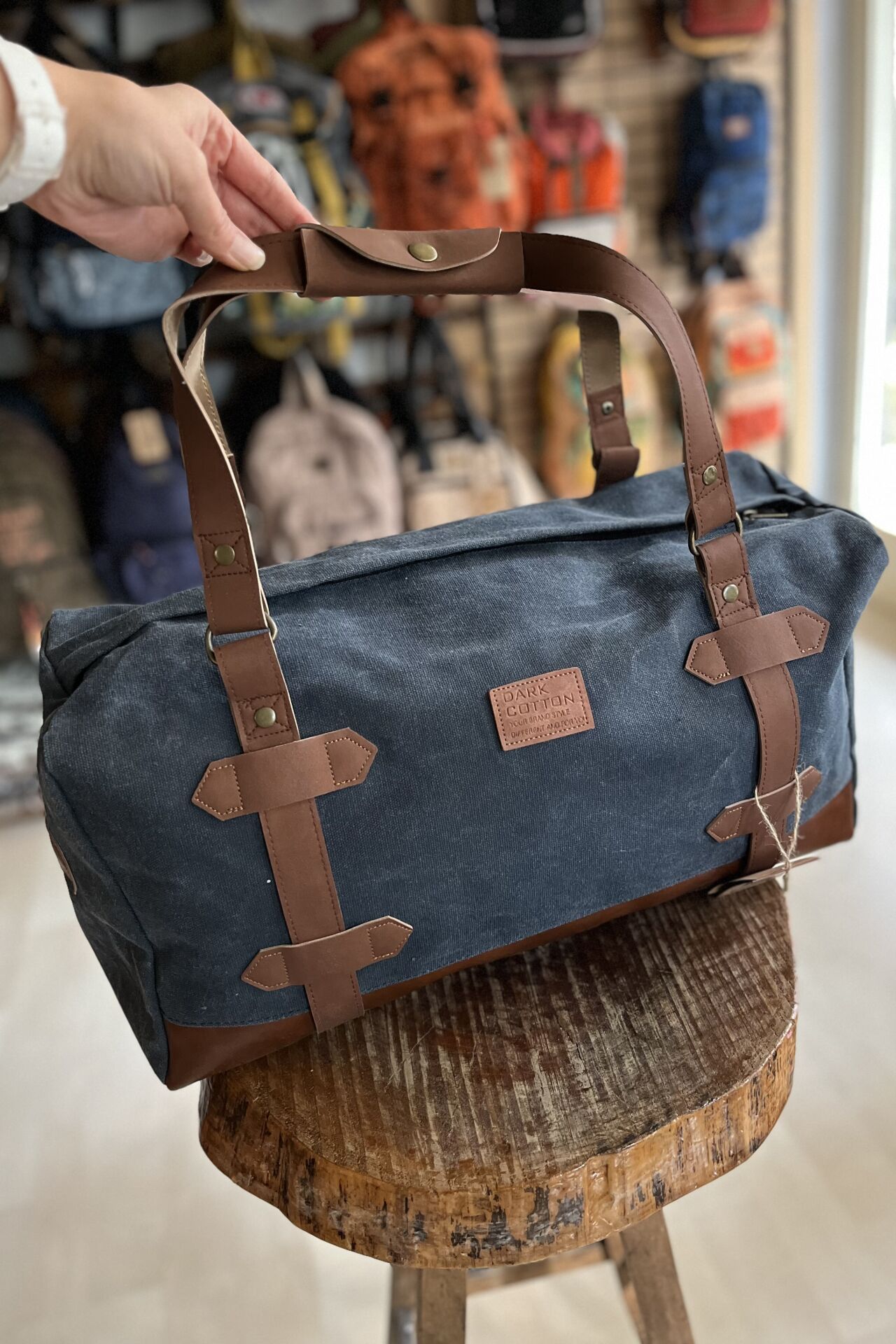 Dark Cotton Travel-Lacivert