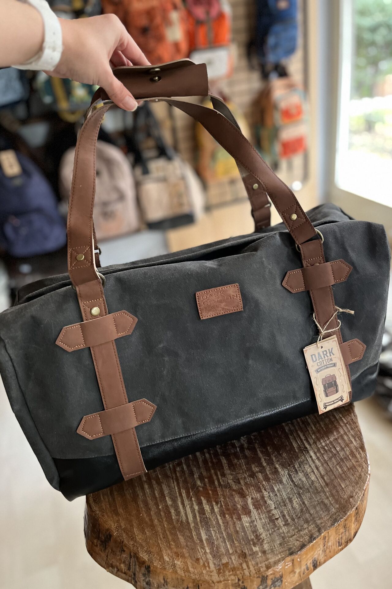 Dark Cotton Travel-Antrasit